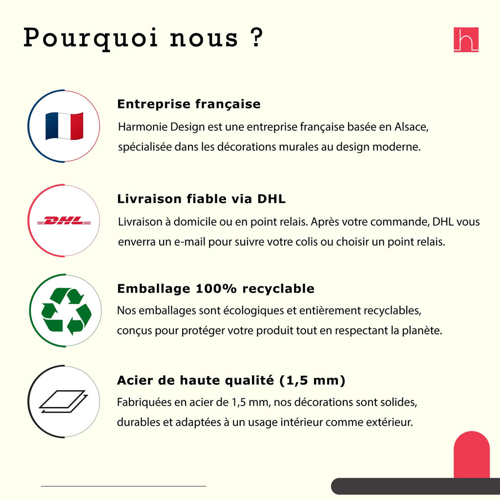 Arbre de vie rond en métal noir avec oiseau sur une branche