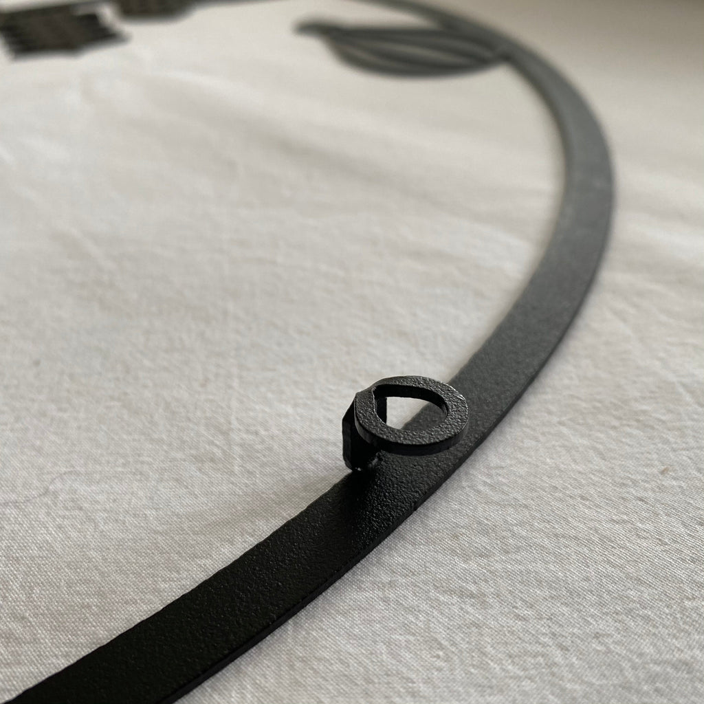 Monuments du monde dans un cercle en métal noir, 45 cm, vue 7